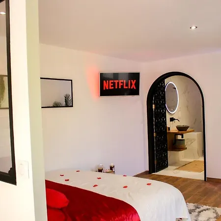 Appartement Cosy & Balneo - Climatise